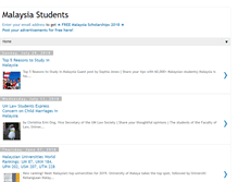 Tablet Screenshot of malaysia-students.com